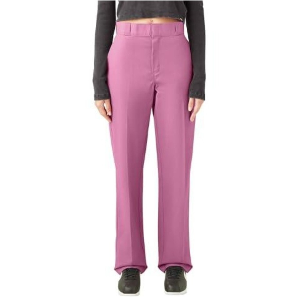 Dickies 874 Original Fit Womens Work Pants Size 8 Regular Mauve Pink NEW
